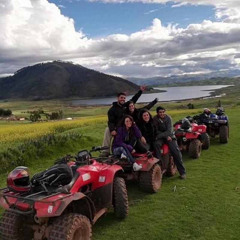 Quad bike tour to Moray and Salt Mines